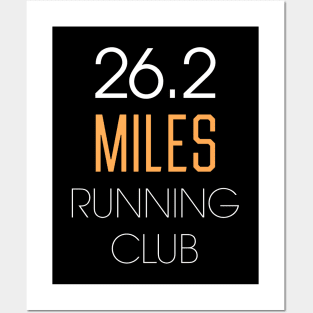 26.2 Miles Running Club Posters and Art